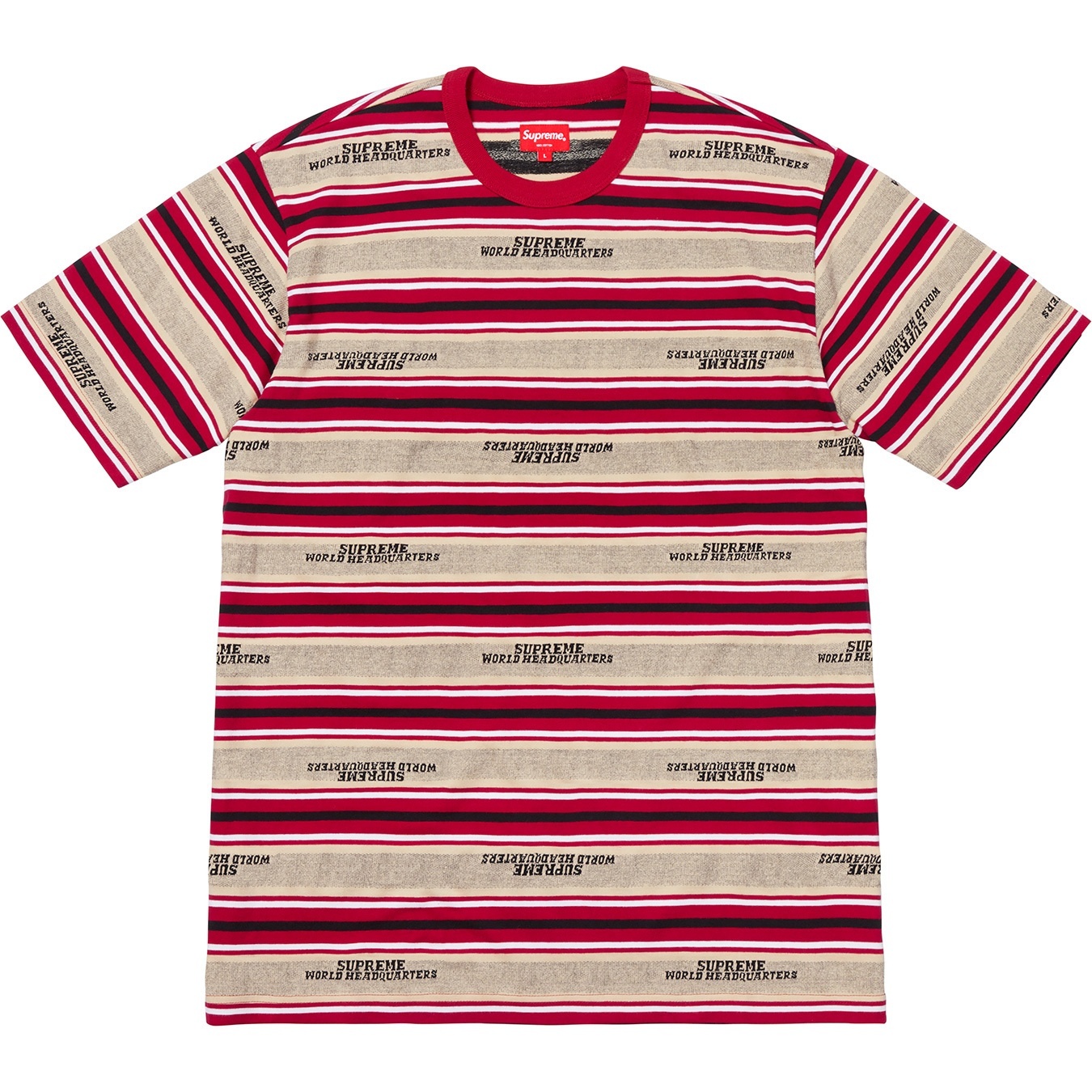 HQ Stripe S/S Top view 4